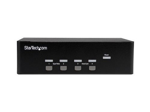 Effortlessly manage up to four dual-video VGA computers using a single keyboard, mouse, and display setup with this StarTech KVM switch. This external, wired switch supports USB 2.0 peripherals, 3.5mm audio, and resolutions up to 1920 x 1200, delivering a streamlined, high-quality control solution for IT professionals and systems administrators. With TAA compliance, two-year warranty, and robust I/O support, it is ideal for government or enterprise-grade deployment.