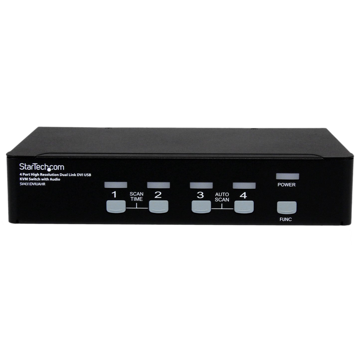 StarTech 4-Port High-Resolution USB DVI Audio KVM Switch