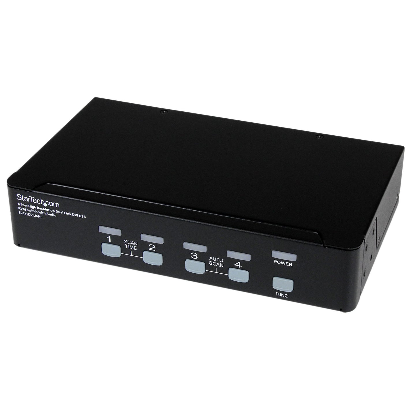 StarTech 4-Port High-Resolution USB DVI Audio KVM Switch