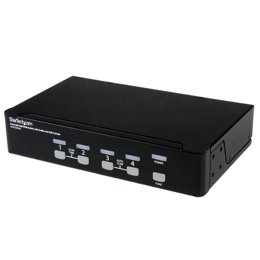 STARTECH 4-Port DVI USB KVM Switch with Audio - SV431DVIUA