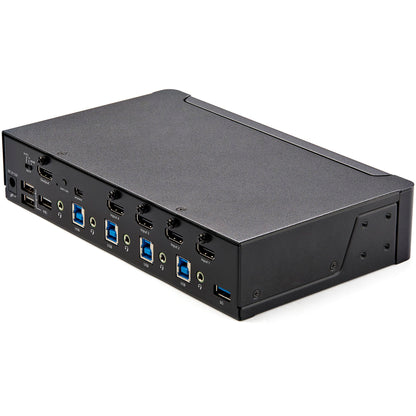 Commutateur KVM HDMI 4 ports StarTech avec prise en charge USB 3.0 et audio
