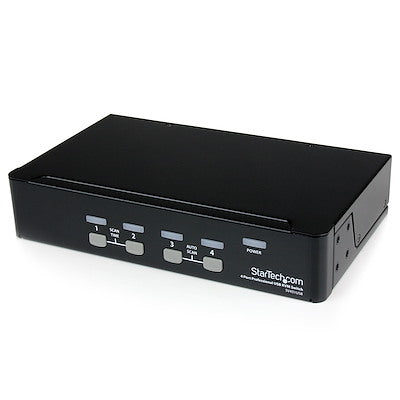 StarTech 4 Port VGA USB KVM Switch with Hub SV431USB