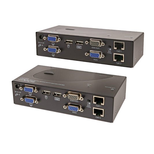 StarTech USB Dual VGA over CAT5 KVM Extender - SV565DUTPU