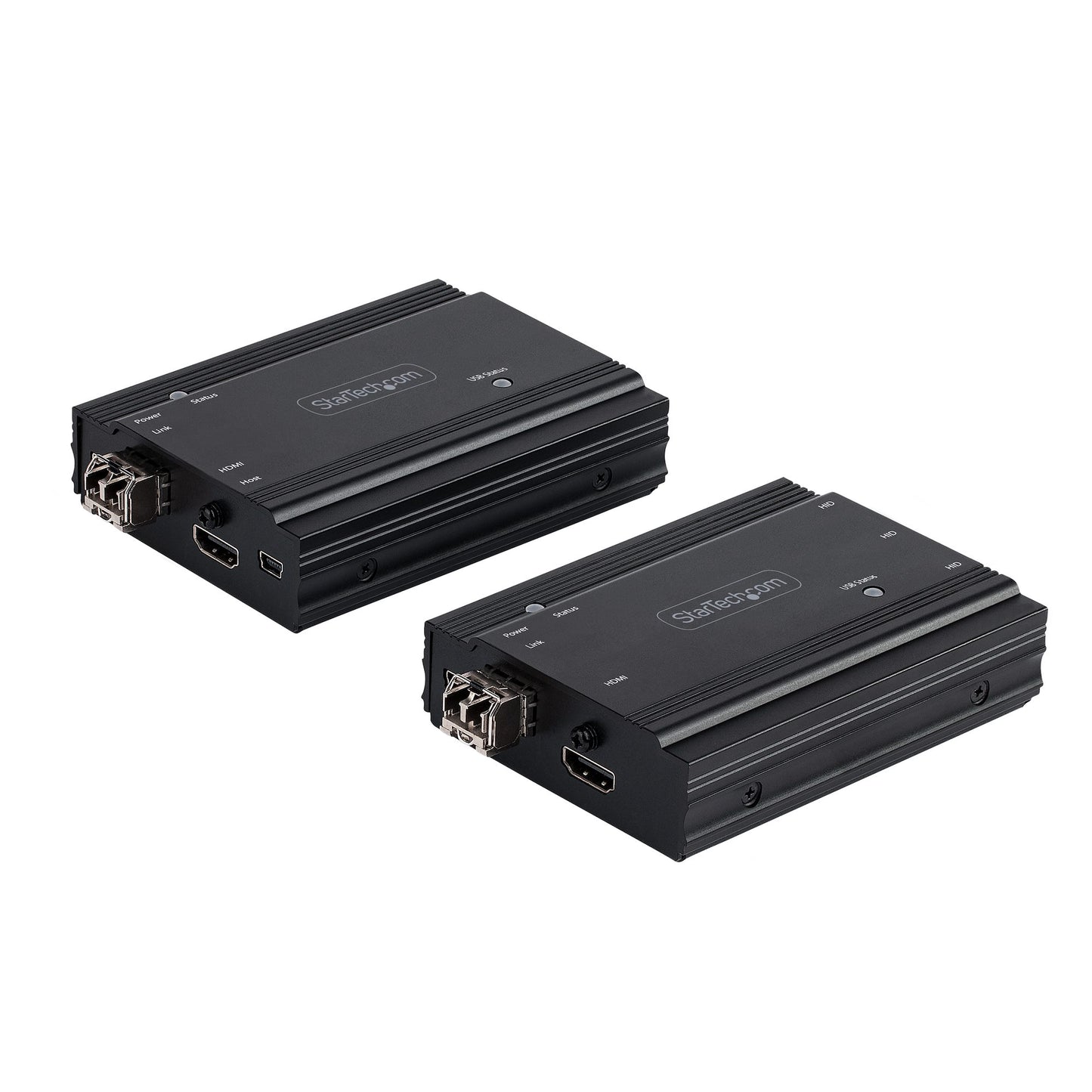 StarTech 4K HDMI & USB KVM Extender over Fiber, 984ft Range, 10G MMF SFP+