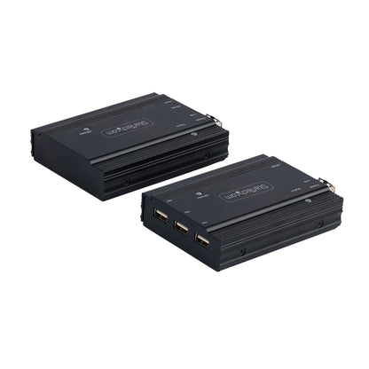 StarTech 4K HDMI & USB KVM Extender over Fiber, 984ft Range, 10G MMF SFP+