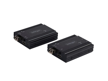 4K HDMI KVM Extender over Fiber, HDMI Video &amp; USB over Fiber, up to 984ft/300m (MultiMode), 10G MMF SFP+ Modules