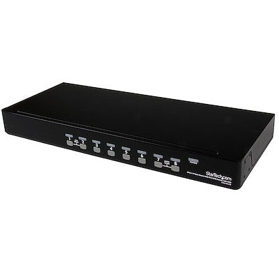 STARTECH SV831DUSB 8-Port 1U Rackmount USB/PS/2 KVM Switch