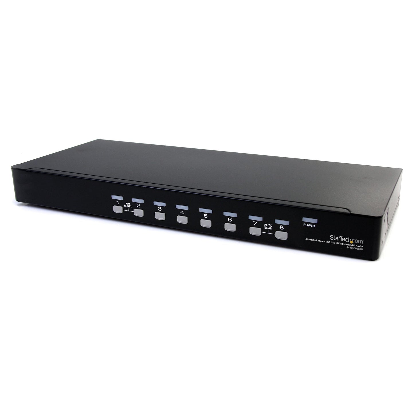 StarTech 8-Port USB VGA KVM Switch with Audio, SV831DUSBAU