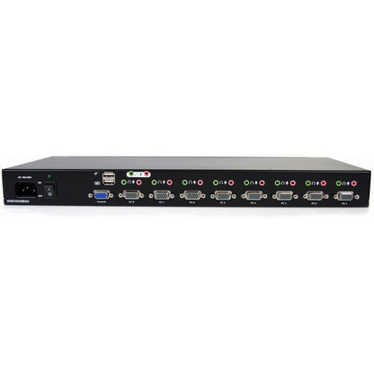 StarTech 8-Port USB VGA KVM Switch with Audio, SV831DUSBAU