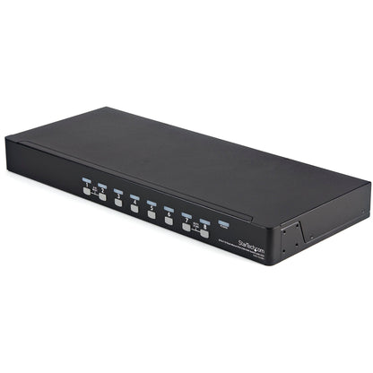 StarTech 8-Port 1U Rackmount USB VGA KVM Switch SV831DUSBU