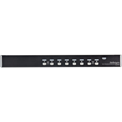StarTech 8-Port 1U Rack Mount USB KVM Switch Kit - SV831DUSBUK