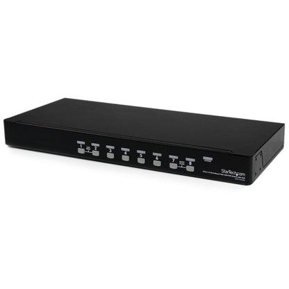 StarTech 8-Port 1U Rackmount USB VGA KVM Switch SV831DUSBU