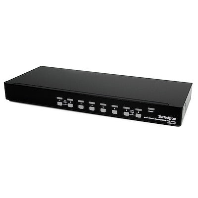 StarTech 8-Port 1U Rackmount DVI USB KVM Switch SV831DVIU