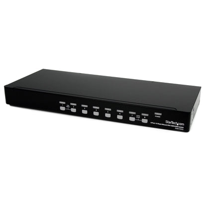 StarTech 8-Port 1U Rackmount DVI USB KVM Switch SV831DVIU