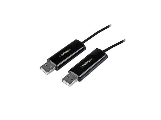 Control two computers using a single keyboard and mouse with the StarTech 2-Port USB KM Switch Cable. Compatible with both Windows and macOS systems, this 6-foot cable simplifies data sharing and input device switching with no need for additional hardware. A compact, plug-and-play solution that improves productivity by making cross-platform control seamless.