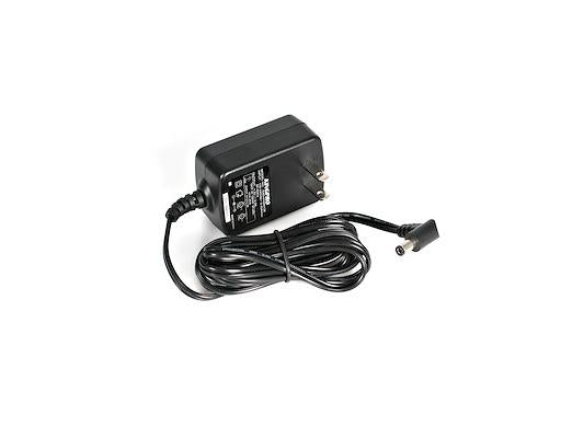 This 5V DC power adapter is suitable for use as a replacement or spare for StarTech's SV231USB and SV431USB StarView KVM switches. Designed for reliable power delivery, it includes a universal voltage input, compact design, and durable black enclosure. Ideal for ensuring uninterrupted operation of critical KVM configurations.