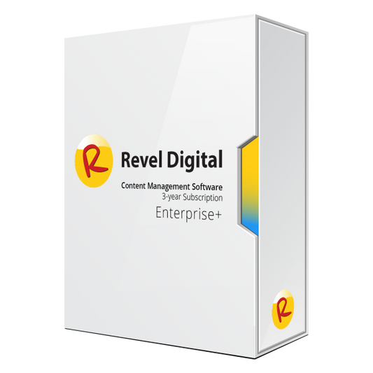 Licence de base ViewSonic Revel Digital CMS, 3 ans, appareil unique
