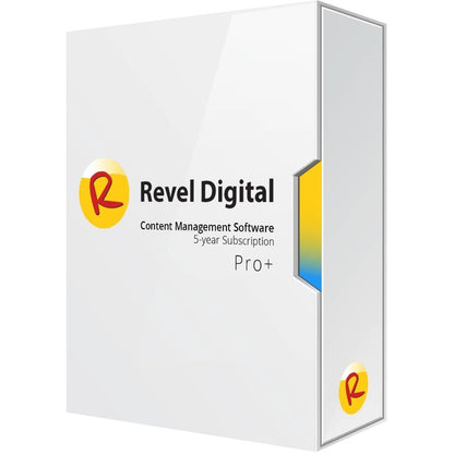 Clé de licence ViewSonic Revel Digital CMS Basic 5 ans (1 appareil)