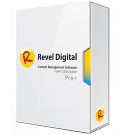 Clé de licence ViewSonic Revel Digital CMS Pro (12 mois, 1 appareil)