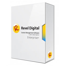 Clé de licence ViewSonic Revel Digital CMS Enterprise (12 mois) (1 appareil)