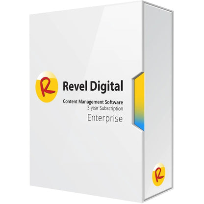 Clé de licence ViewSonic Revel Digital CMS Enterprise (12 mois) (1 appareil)