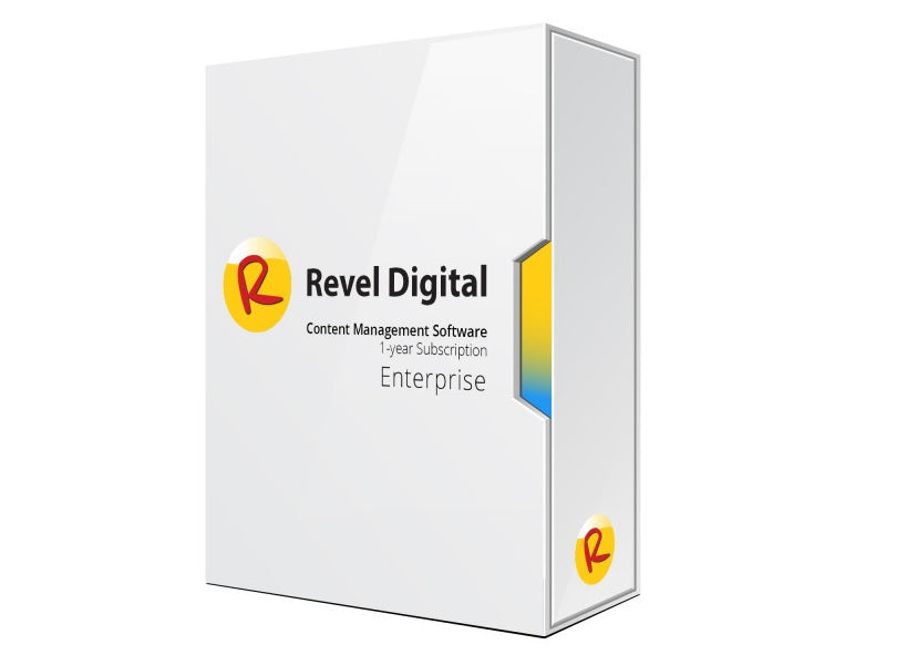 Clé de licence ViewSonic Revel Digital CMS Enterprise (12 mois) (1 appareil)