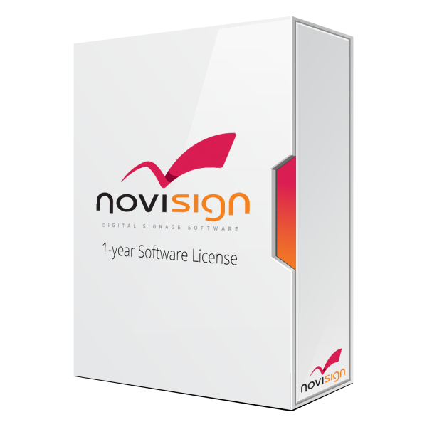Licence ViewSonic NoviSign d'un an pour studio en ligne par appareil