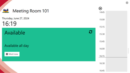 ViewSonic Meeting Room Booking Software for EP1052T, Perpetual License