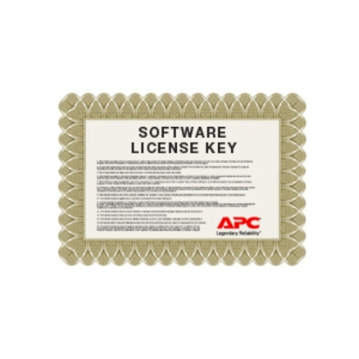 Clé de licence pour infrastructure à 25 nœuds APC Data Center Expert
