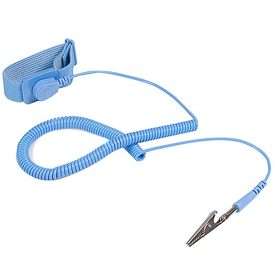 StarTech ESD Anti-Static Wrist Strap Band, Blue, SWS100