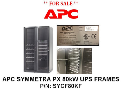 APC SYCF8BF-8 Symmetra PX 80kVA Battery Frame with 8 Modules