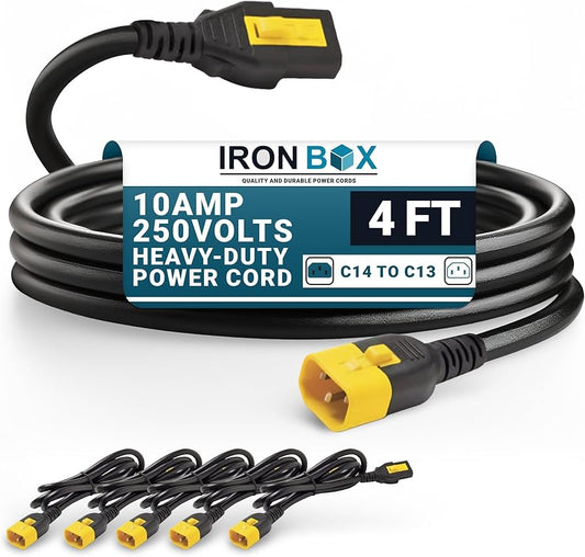 APC SYOPT4 4ft Power Extender Cable for RM Battery Cabinets