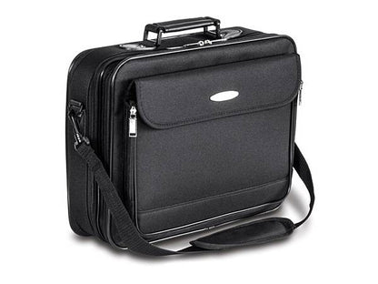 The TRENDnet TA-NC1 Notebook Carry Case offers a simple and effective solution for transporting laptops securely. Designed with commuter convenience in mind, it features a slip-on luggage strap ideal for travel. With TAA compliance and a reliable build from Taiwan, it's perfect for business users or federal agencies seeking quality and compliance.
