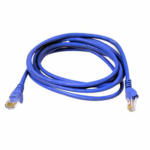Belkin 5ft Cat5e UTP RJ45 Patch Cable, Blue, TAA Compliant
