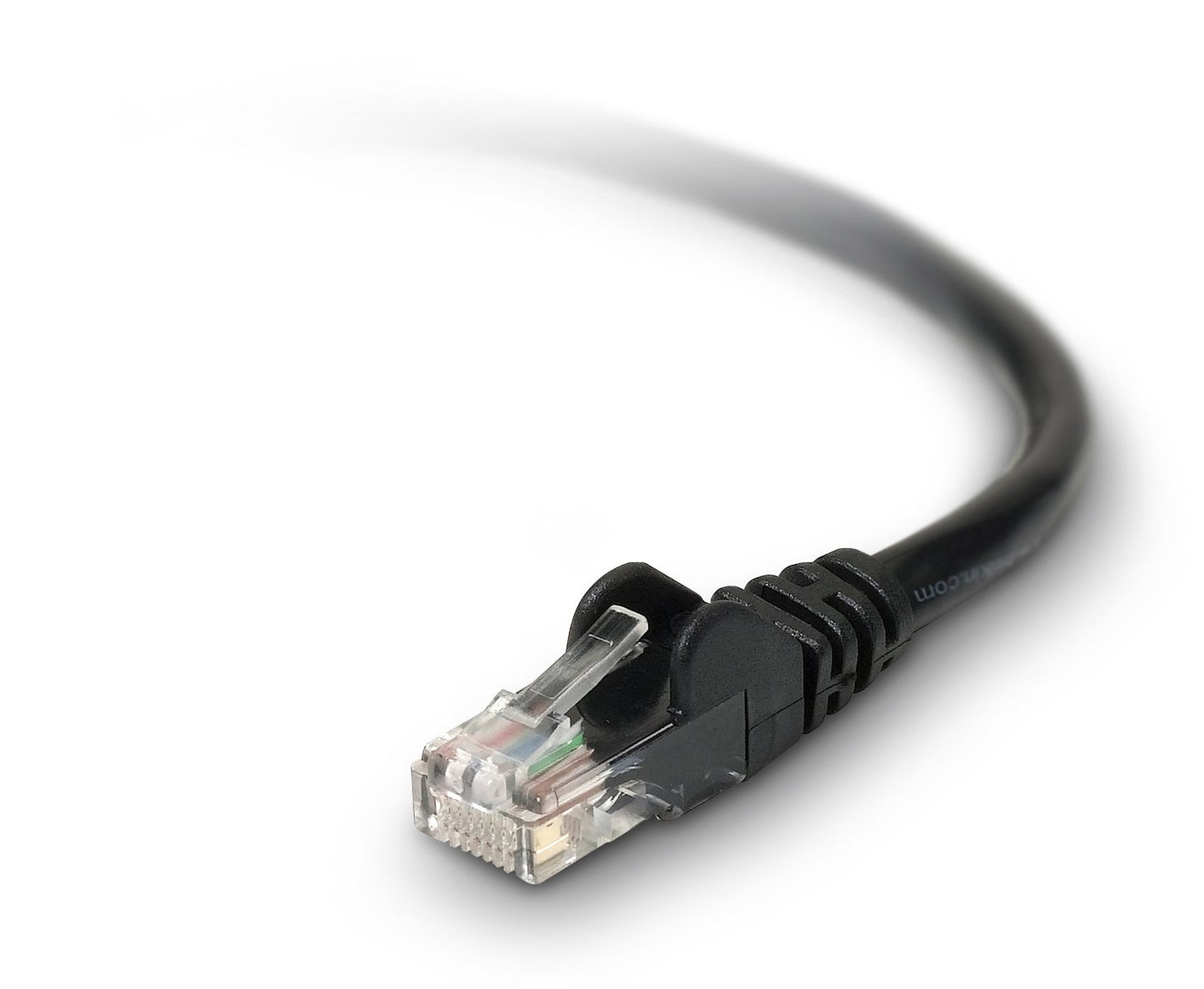Belkin TAA980-03-BLK-S CAT6 UTP Patch Cable, 3ft, Black, TAA Compliant