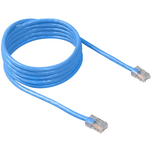 Belkin TAA980-03-BLU-S Cat6 UTP Patch Cable, 3ft, RJ-45M/M, Blue