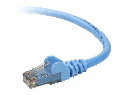 The Belkin CAT6 UTP 7ft Patch Cable is a high-performance networking cable designed for reliable data transmission. Featuring RJ45 male-to-male connectors, a snagless design, and TAA compliance, it’s ideal for secure government or enterprise installations. Its unshielded twisted pair (UTP) construction and 7-foot length make it perfect for structured cabling setups requiring speed and consistency.