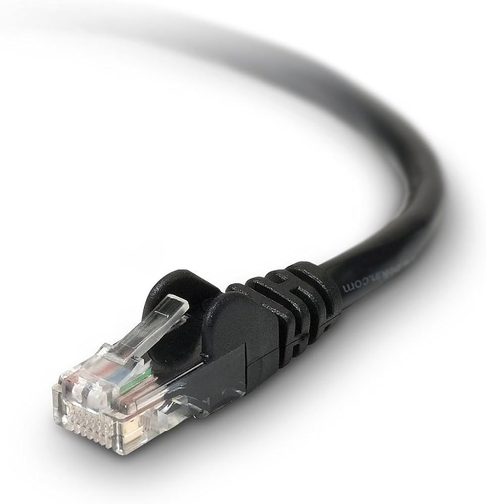 Câble de raccordement Belkin Cat6 UTP anti-accrocs 3 m, conforme aux normes TAA (noir)