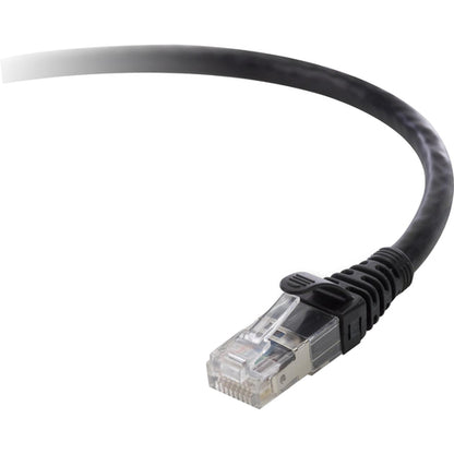 Belkin TAA980-14-BLK-S Cat6 Snagless UTP Patch Cable, 14ft, Black