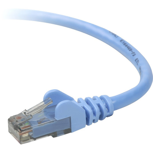 Câble de raccordement Belkin CAT6 UTP RJ45 mâle/mâle 6 m bleu, conforme aux normes TAA