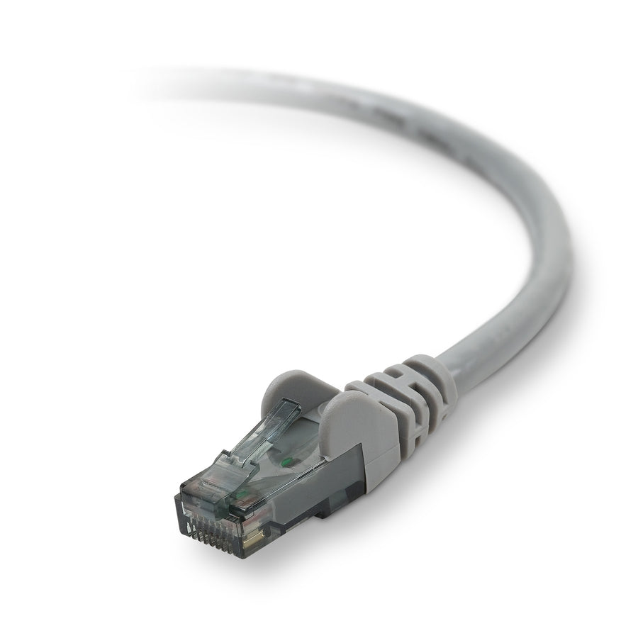 Belkin 25ft CAT6 UTP Snagless Patch Cable RJ45M/M Gray (TAA Compliant)