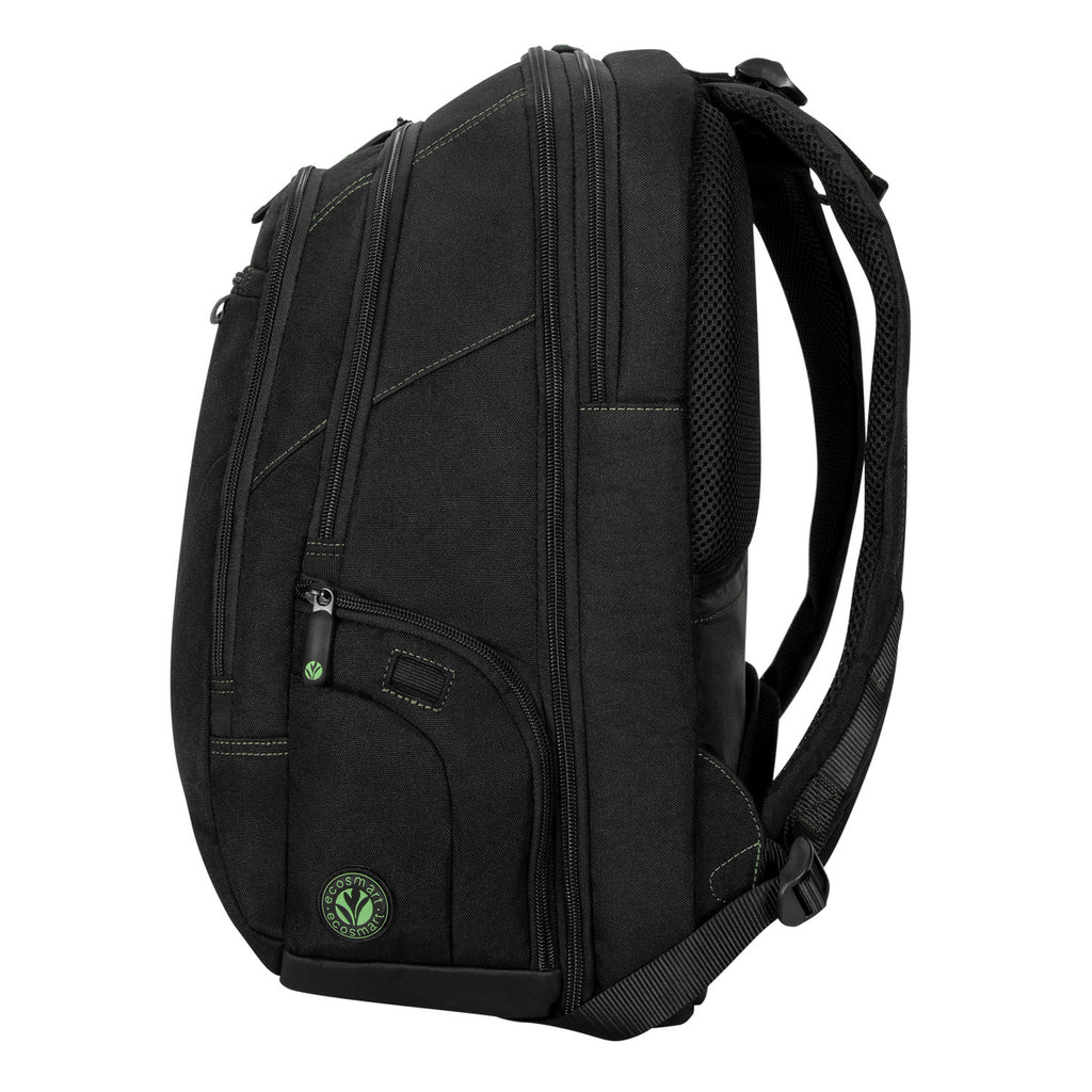 Sac à dos Targus Spruce EcoSmart pour ordinateur portable 15,6 pouces, noir/vert
