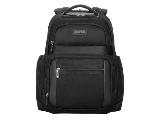 The TARGUS 15–16" Mobile Elite Checkpoint-Friendly Backpack offers professionals an efficient solution for mobile gear organization and travel efficiency. Designed for durability and travel efficiency, it complies with airport checkpoint requirements and includes a limited lifetime warranty for added peace of mind. Ideal for business travelers carrying laptops up to 16 inches.