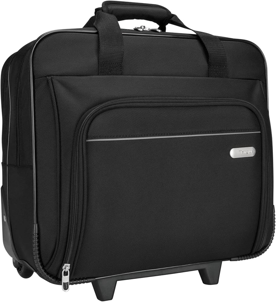 Sacoche pour ordinateur portable Targus Metro Roller 15,4 pouces, noire, compatible avec les ordinateurs portables jusqu'à 16 pouces