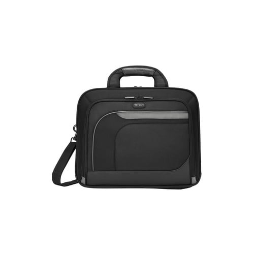 Targus Zip-Thru 15.4" Mobile Elite Laptop Case, Black/Gray