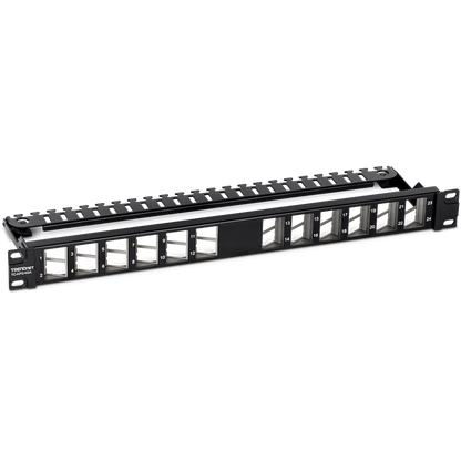 TRENDnet TC-KP24SA 24-Port Angled Keystone Shielded Patch Panel
