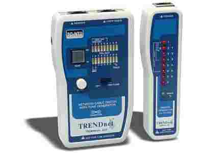 The TRENDnet TC-NT2 Network Cable Tester is a dual-function tool designed for verifying Ethernet (TP) and coaxial cables. Its compact design and TAA compliance make it ideal for IT professionals needing a reliable cable-diagnosis solution in secure or government environments. This tester offers practical utility across both residential and commercial networking setups.