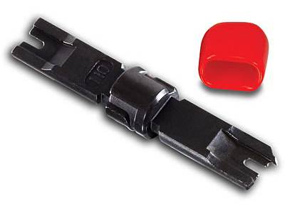 The TRENDnet TC-PDT(B1) is a replacement blade designed specifically for the TC-PDT tool, providing efficient and reliable operation. With its ergonomic grip and ability to insert and cut in one motion, it streamlines cable termination tasks. This replacement blade is TAA-compliant and made in Taiwan to high quality standards.