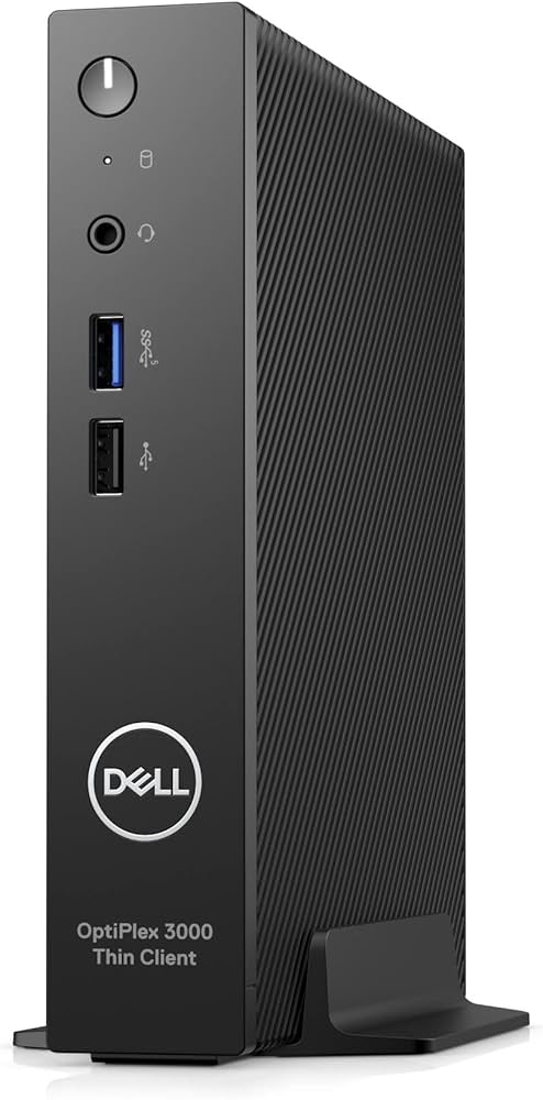 Client léger Dell OptiPlex 3000, Celeron N5105, 4 Go de RAM, 32 Go eMMC, ThinOS