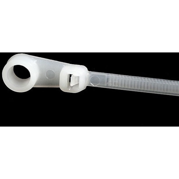 Serre-câbles à vis StarTech 15 cm, lot de 100, nylon blanc
